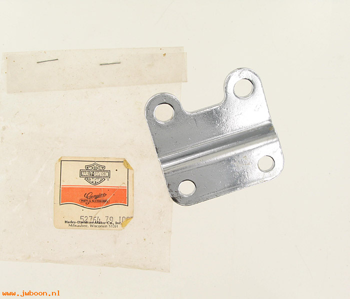   52764-79 (52764-79): Adapter plate, sissy bar kits - NOS - Ironhead Sportster XL 79-81