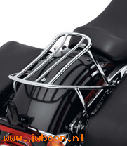   53511-06 (53511-06): Detachable solo seat luggage rack - NOS - FXD Dyna '06-