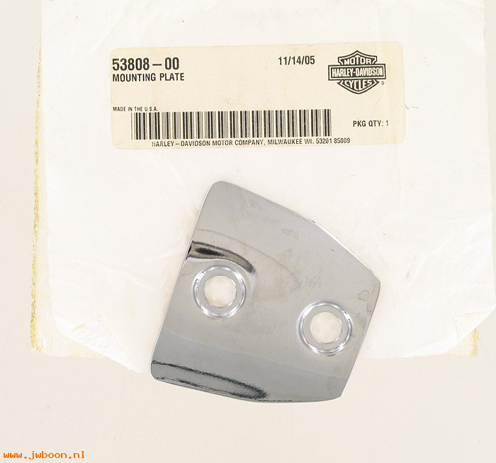   53808-00 (53808-00): Mounting plate - NOS