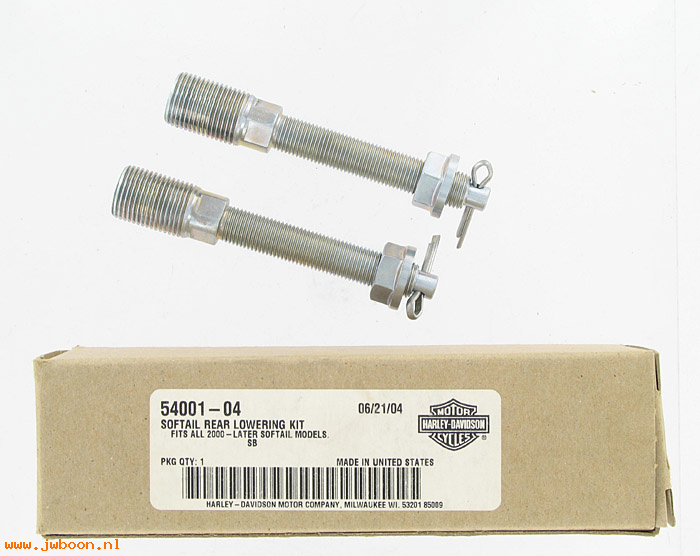   54001-04 (54001-04): Rear lowering kit - NOS - Softails '00-