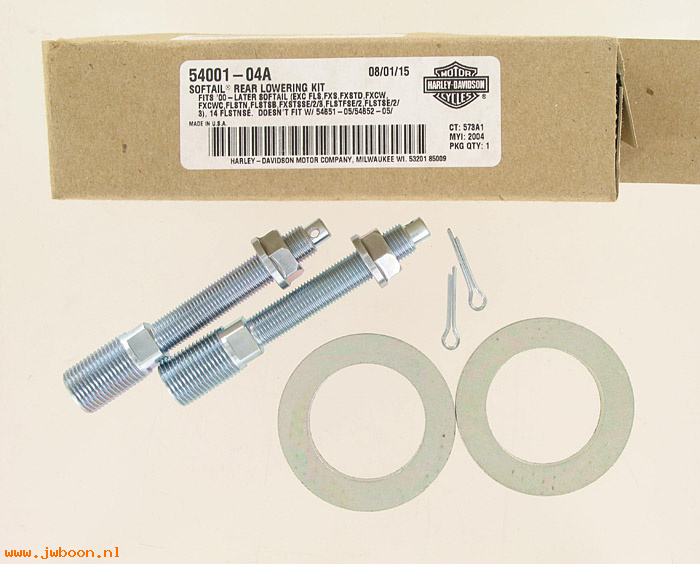   54001-04A (54001-04A): Rear lowering kit - NOS - Softail