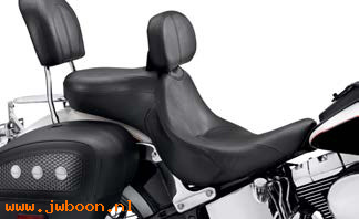   54397-11 (54397-11): Seat with rider backrest - Signature series - NOS - FLSTN
