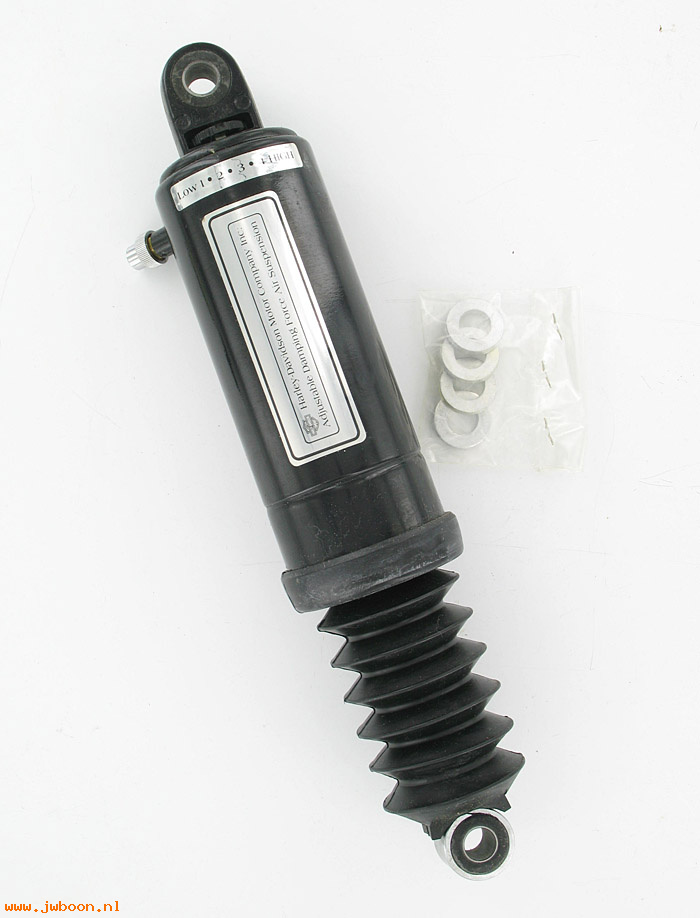   54497-84 (54497-84): Adjustable air shock absorber, left - NOS - FLT,FLHT,FLHTP