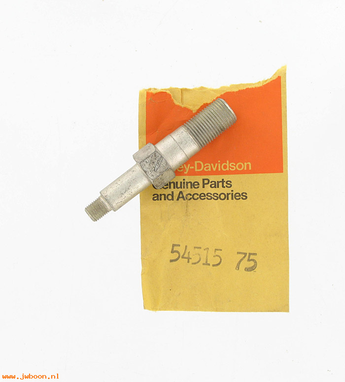   54515-75S (54515-75): Stud, shock absorber, upper - early type - NOS - XLH,XLCH '75-'78