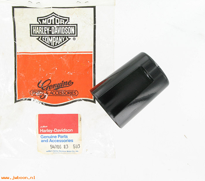   54706-83 (54706-83): Cover - shock absorber stud - NOS - Disc Glide FXDG late'83
