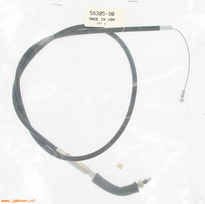  56305-90 (56305-90): Idle control cable - NOS - FXSTS '90-'95. FXRP '90-'94. FLSTS