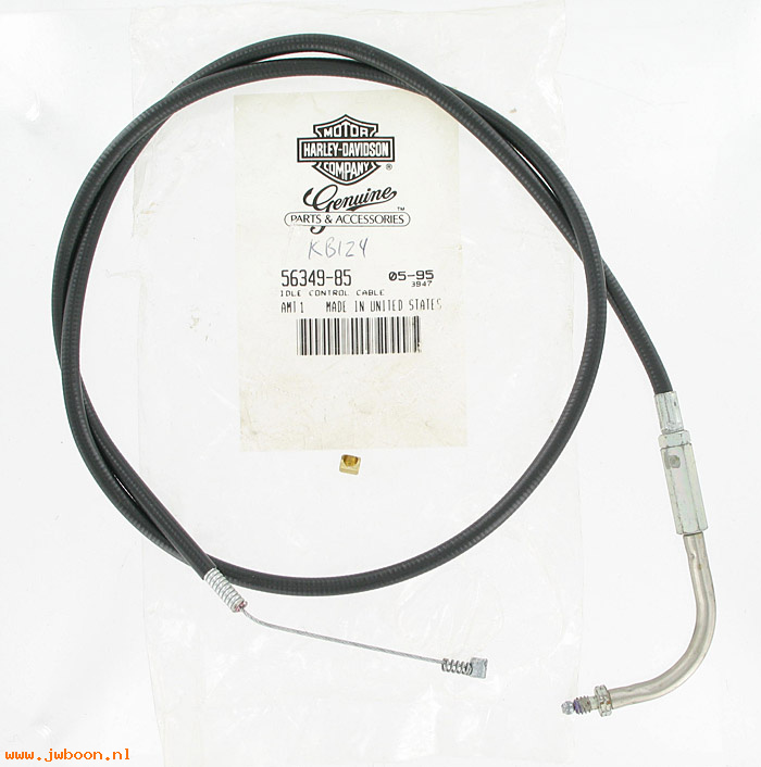  56349-85 (56349-85): Idle control cable - NOS - FXRP '85-'89, Police Low Rider