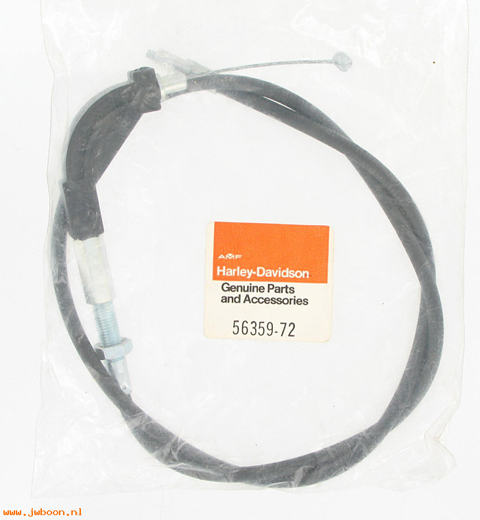   56359-72 (56359-72 / 56359-72P): Carburetor control cable assy. - NOS - Sprint, SS, SX 350 1972