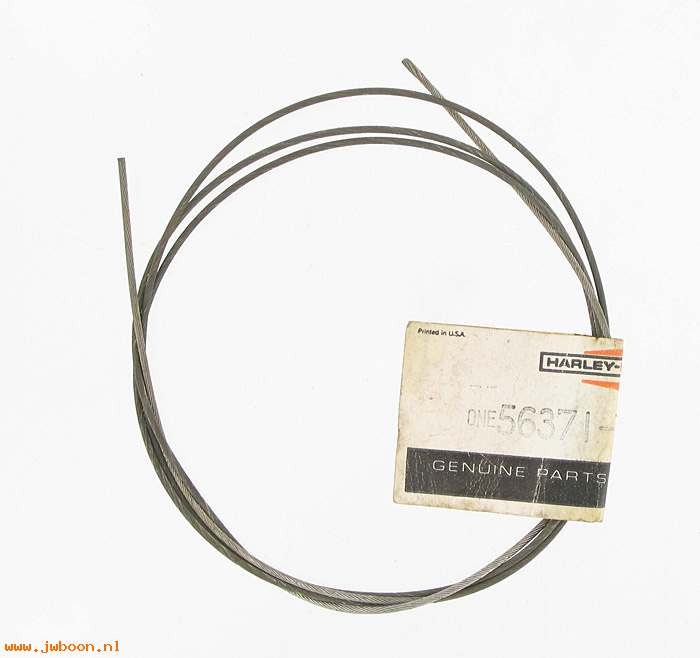  56371-57 (56371-57 / 56373-58): Control wire, only - NOS - FL, Sportster XL 57-67.Servi-car 57-64