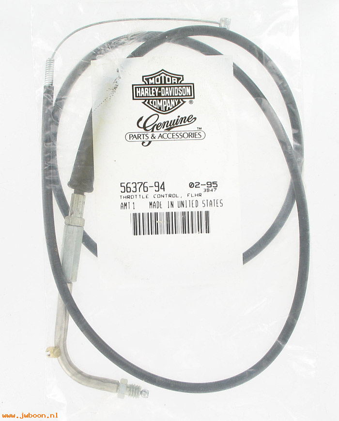   56376-94 (56376-94): Throttle control cable - NOS - Touring, Road King FLHR '94-'95