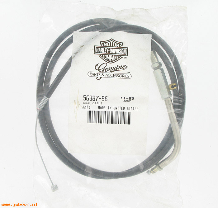   56387-96 (56387-96): Idle cable - NOS - FLHTCI '96-'01, Electra Glide Classic