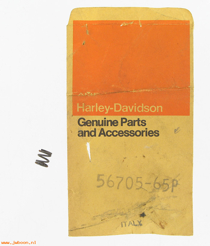   56705-65P (56705-65P): Spring, shifter position - NOS - Aermacchi M-50 '65-early'66