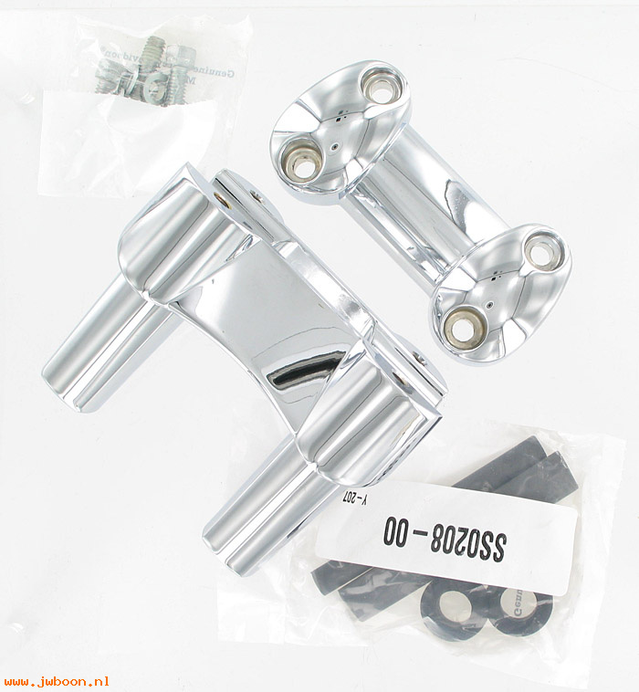  56929-10 (56929-10): One-piece handlebar riser kit - 1.25" handlebar - NOS