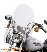   58006-87C (58006-87C): Compact windshield - clear - NOS - FXLR.FXR,XL,Sportster FXD '88-