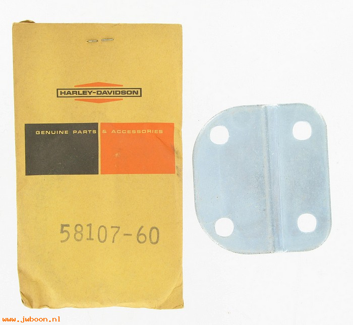   58107-60 (58107-60): Extension bracket, windshield, NOS - FL '60-'81.Servi-car '60-'73