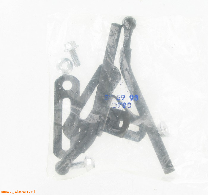   58159-93 (58159-93): Windshield mounting bracket kit - NOS - FXWG, FXST, Softail