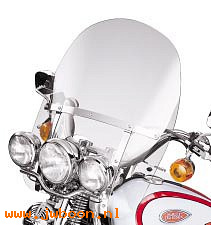   58533-97A (58533-97A): King-size windshield kit - rigid mount - NOS - FLSTS '97-'03