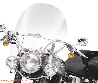   58810-02 (58810-02): Detachable windshield kit - 100th anniversary - NOS - FLSTC/F
