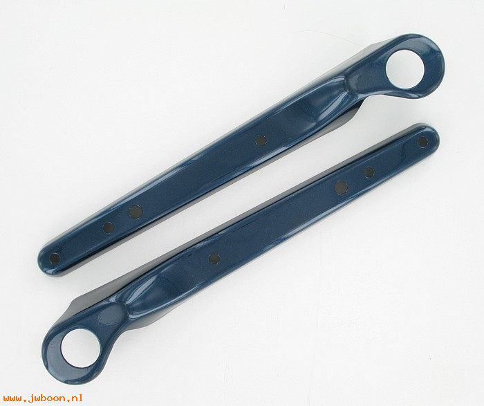   59413-01XE (59413-01XE): Fender support covers (pair) - luxury blue - NOS - Sportster XL's