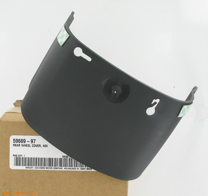   59669-97 (59669-97): Rear fender extension - HDI - NOS - FXD,Sportster,XL '97-'98, HDI