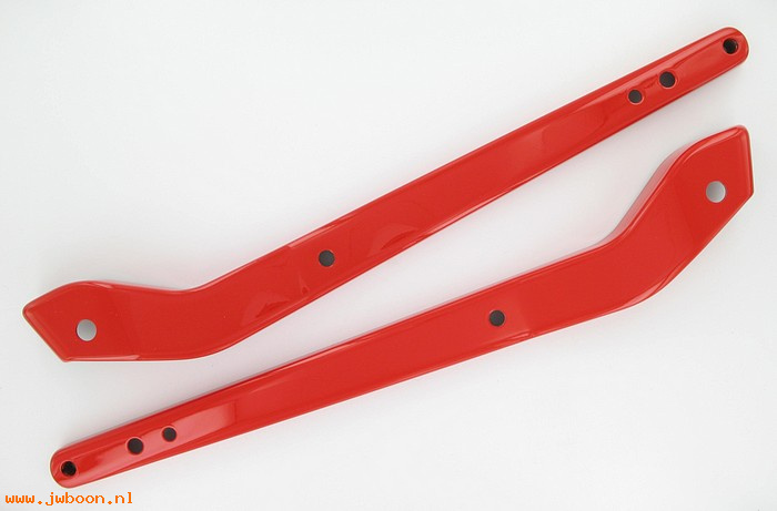   60047-99LZ (60047-99LZ): Fender support covers, left & right - scarlet red - NOS - FXD