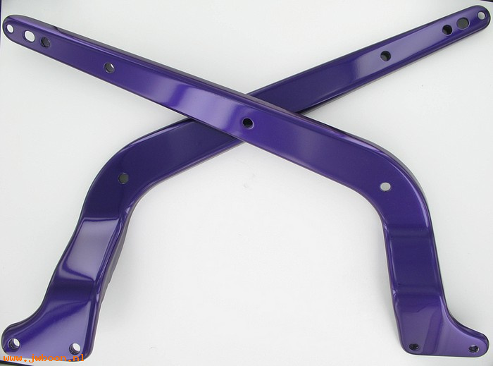  60070-00QH (60070-00QH): Fender supports, left & right - concord purple - NOS - Softail