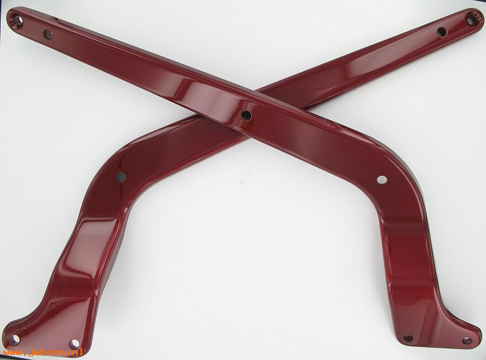   60070-97CX (60070-97CX): Fender supports,left&right, victory red sunglo, NOS-Softail 86-99