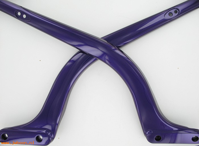   60108-01QH (60108-01QH): Fender supports, left & right - concord purple NOS - FXSTD 00-07