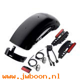   60236-09DH (60236-09DH): Chopped rear fender kit - vivid black - NOS - XL 07-09,shelf wear
