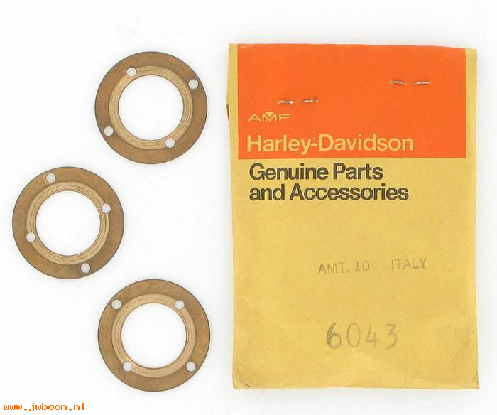       6043 (    6043): Thrust washer, connecting rod - lower - NOS - Snowmobile early74