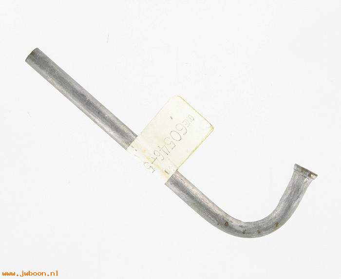   60546-59 (60546-59): Drain pipe - front chain guard - NOS - Swing arm late'59-'64