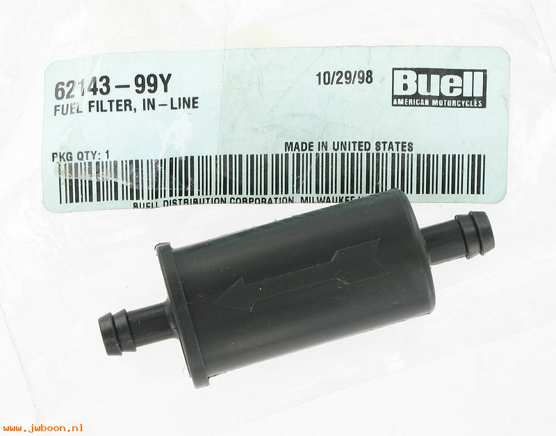   62143-99Y (62143-99Y): In-line fuel filter - Not For Sale - use P0135.KA or 93998Y - NOS