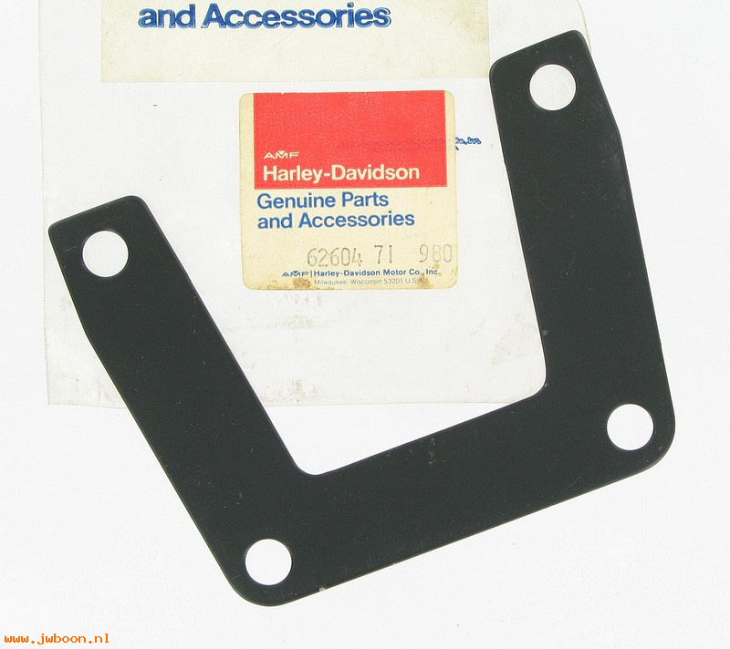   62604-71 (62604-71): Mounting bracket - De Luxe oil cooler - NOS - XLS '79-'81