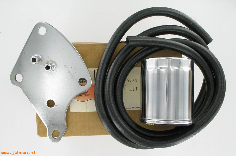   63795-77 (63795-77): Oil filter conv. kit,clamp,strap,fitting,oil filter,XL 77-78.-NOS