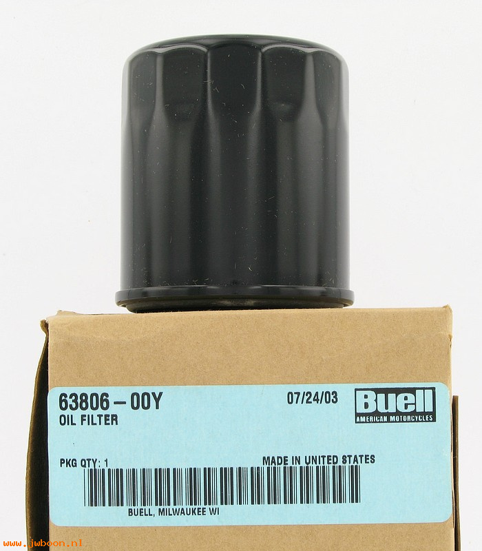   63806-00Y (63806-00Y): Oil filter - NOS - Buell XB, Blast