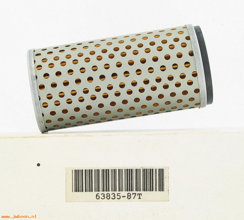   63835-87T (63835-87T / 63840-53): Oil filter element"Eagle Iron"NOS - FL,FX 53-e82. KH,XL 53-78