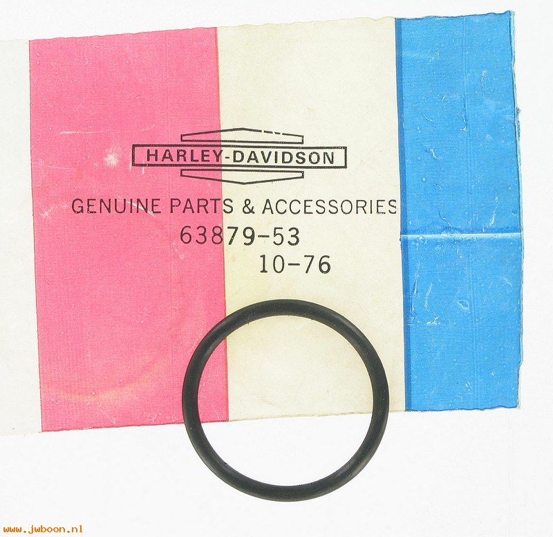   63879-53 (63879-53): O-ring, oil filter cup - NOS - FL, FX 58-e82. Sportster XL 53-78