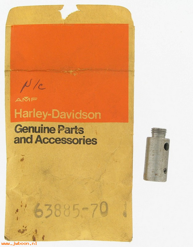   63885-70 (63885-70): Valve, less gauge rod - NOS - FL, FX '70-e'82. Shovelhead. AMF