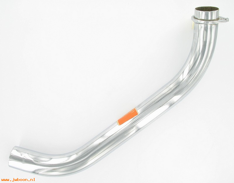   65498-73 (65498-73): Exhaust pipe - front - NOS - FX's '71-'79, Super Glide, Low Rider