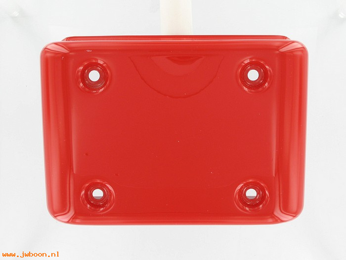   66236-99LZ (66236-99LZ): Electrical cover - scarlet red - NOS - FXD, Dyna '99-'03