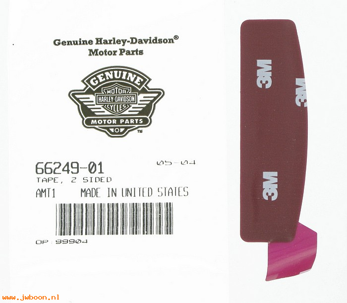   66249-01 (66249-01): Tape, 2 sided - NOS