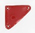   66324-98NA (66324-98NA 66325-82): Ignition module side cover - lazer red pearl - NOS - XL '82-'03