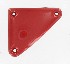   66335-97 (66335-97 / 66325-82): Ignition module side cover - red pearl - NOS - XL '82-'03