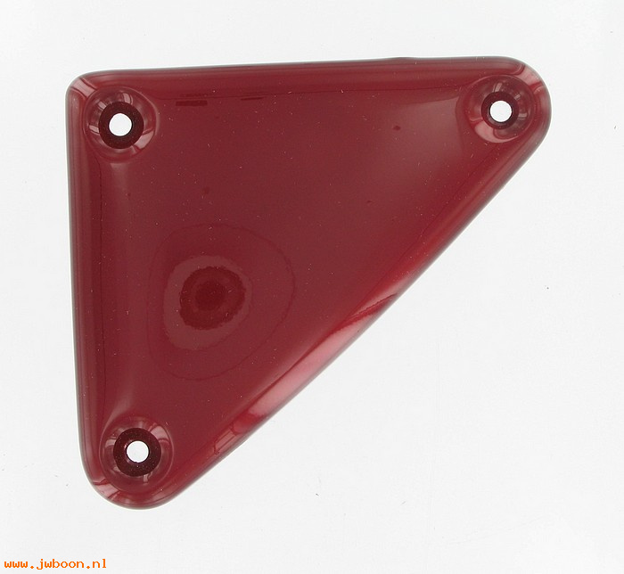   66338-97 (66338-97 / 66325-82): Ignition module side cover - victory red sun-glo - NOS - XL 82-03