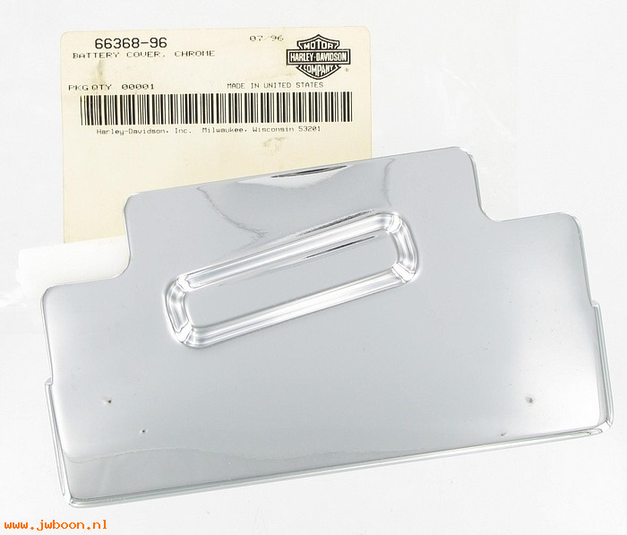   66368-96 (66368-96 / 66366-96): Top cover - battery - NOS - FXD's, Dyna 1996
