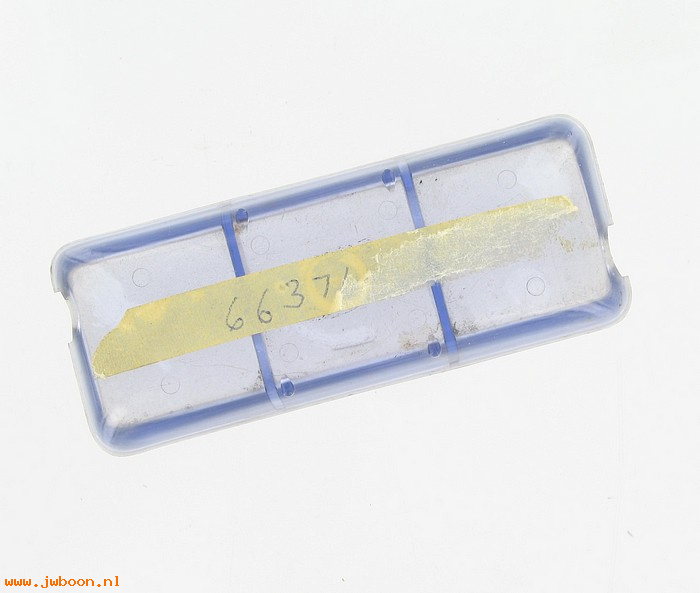   66371-62 (66371-62): Battery cover  (blue plastic, for replacement battery??) - NOS