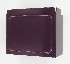   66408-98WX (66408-98WX): Battery side cover - violet pearl - NOS - FXD, Dyna '97-'05