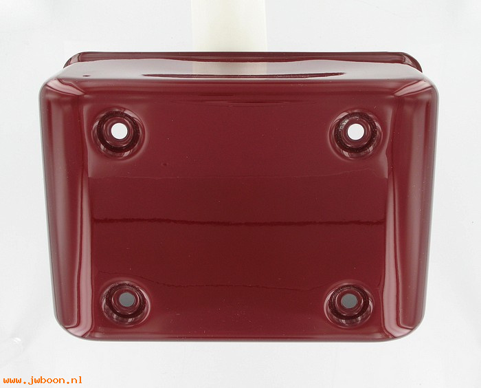   66410-98CX (66410-98CX): Electrical cover - victory red sunglo - NOS - FXD, Dyna '91-'98