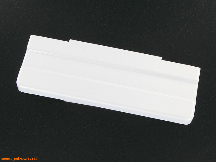   66411-99ZB (66411-99ZB): Battery top cover - white pearl - NOS - Sportster XL '97-'03