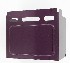   66412-98WX (66412-98WX): Battery side cover - violet pearl - NOS - Sportster, XL